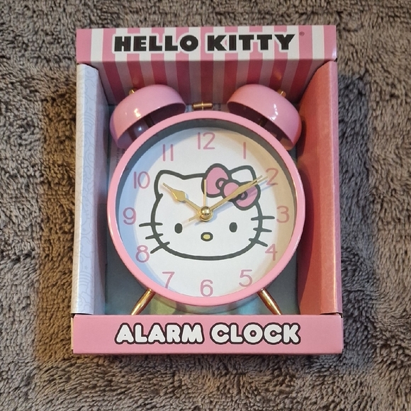 Hello Kitty Accessories - Hello Kitty 2 Bell Alarm Clock